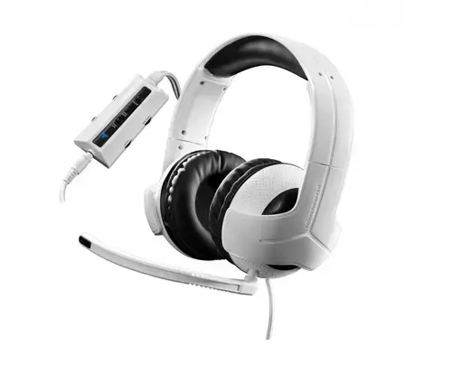 Casti Gaming Thrustmaster Y-300CPX, 50mm, Microfon, Jack 3.5mm (Alb)