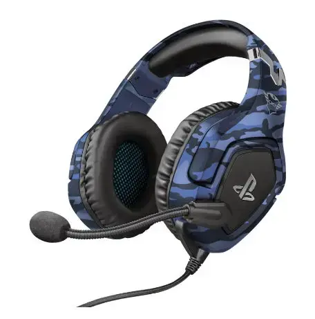 Casti Gaming Trust GXT 488 Forze Blue PS4, Jack 3.5mm (Albastru)