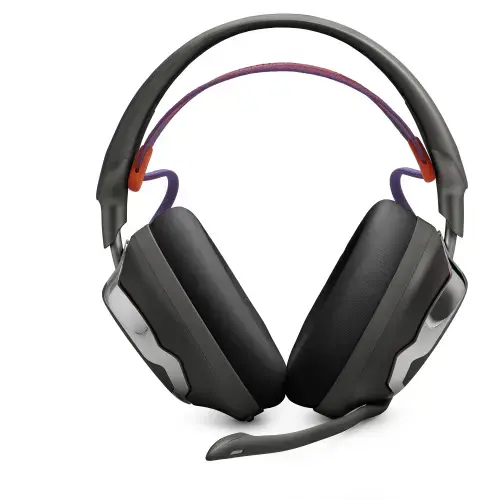 Casti Gaming Wireless JBL Quantum 950, Autonomie 50 ore, Dual Connection, QuantumENGINE, ANC, Spatial Sound, Microfon Cardioid NC, Multi Platforma (Negru)