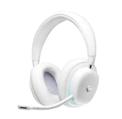 Casti Gaming Wireless LOGITECH G735 LIGHTSPEED, Bluetooth/Jack 3.5 mm, iluminare RGB (Alb)