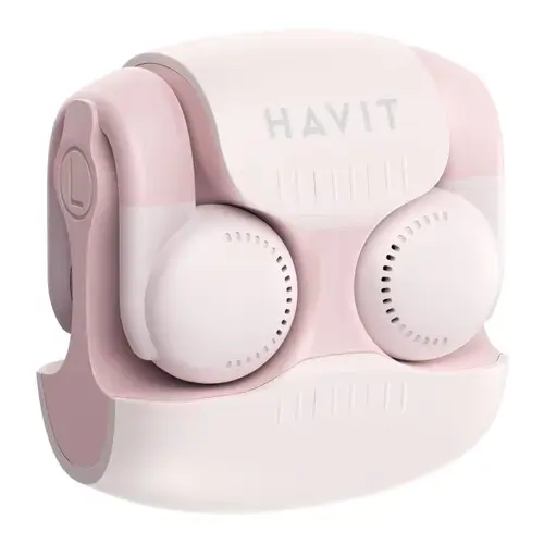 Casti HAVIT OWS907, Bluetooth 5.3, TWS, In-Ear, Control tactil, TWS, Roz