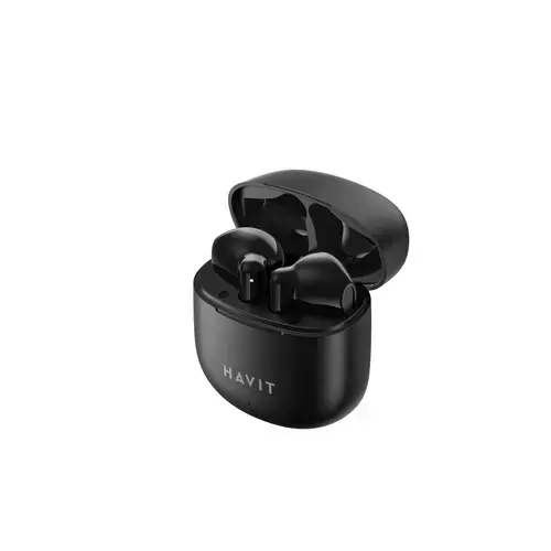 Casti HAVIT TW976, Bluetooth 5.3, TWS, In-Ear, Control tactil, Negru