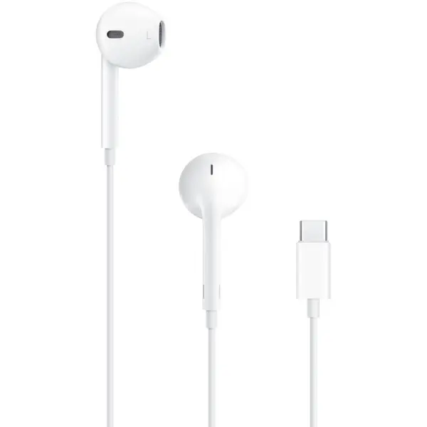 Casti In-Ear Apple Earpods MYQY3ZM/A, USB-C, Alb