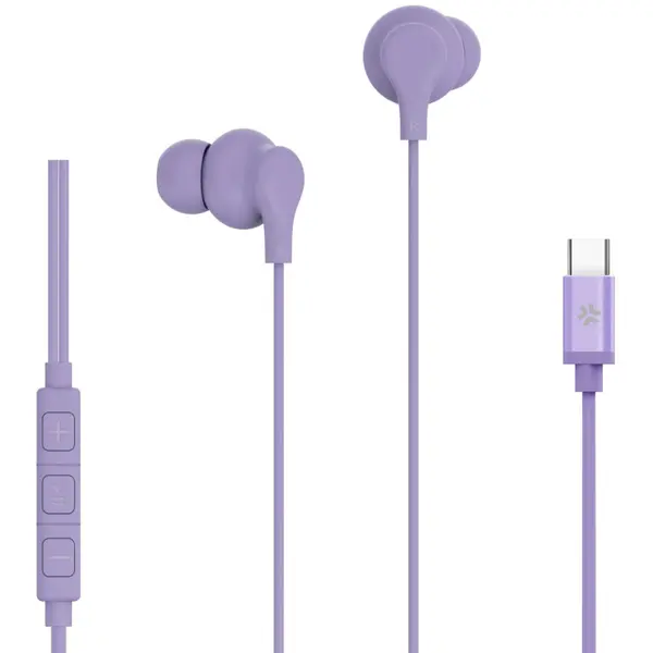 Casti In-Ear Celly UP1600, Type-C, Violet
