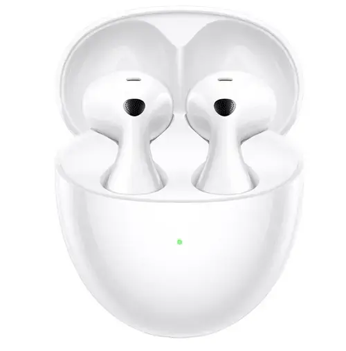 Casti In-Ear Huawei FreeBuds 6, True wireless, Bluetooth, AI noise cancelling, Autonomie 36 ore, IP54 (Alb)