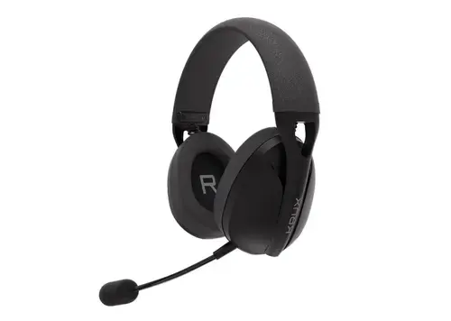 Casti Krux Clapz, Wired, Wireless 2.4Ghz, Bluetooth (Negru)