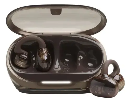 Casti Open-Ear JBL Soundgear Clips, True Wireless, Bluetooth, 4 microfoane, Multipoint, Autonomie 32 ore, IP54, Maro