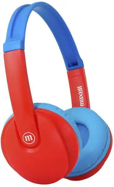 Căști pentru copii Maxell - BT350, rosu/albastru