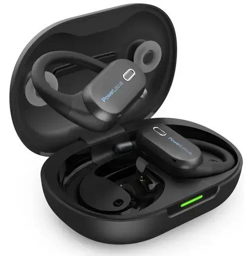 Casti pentru copii Wireless PowerLocus Jumpy, Bluetooth, Microfon (Negru)