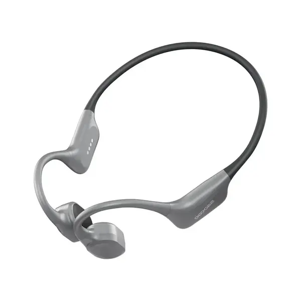 Casti Sport DOOGEE BoneBeat Swim, Gri, Open-Ear, Bone Conduction, IP68, Bluetooth 5.4 + MP3, 7h Autonomie, Inot