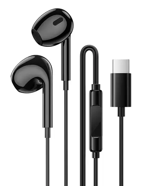 Casti Stereo Borofone BM100 Max Fuente, USB-C, Negru