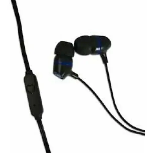 Casti stereo cu microfon Esperanza EH191KB, Negru/Albastru