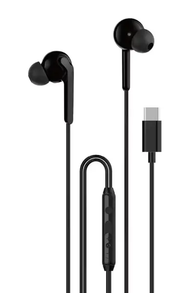 Casti Stereo Dudao X3+, USB-C, Negru
