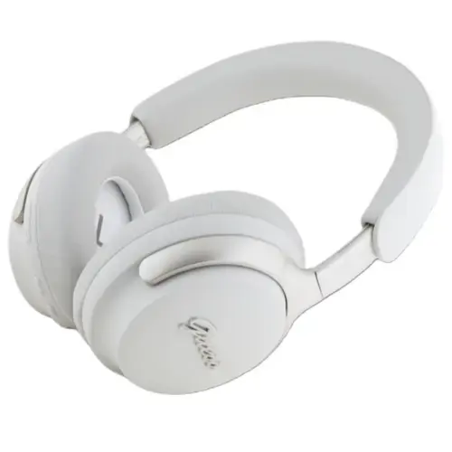 Casti Stereo Guess GUBHC22PSFCSME, Bluetooth, ANC/ENC, Microfon (Bej)