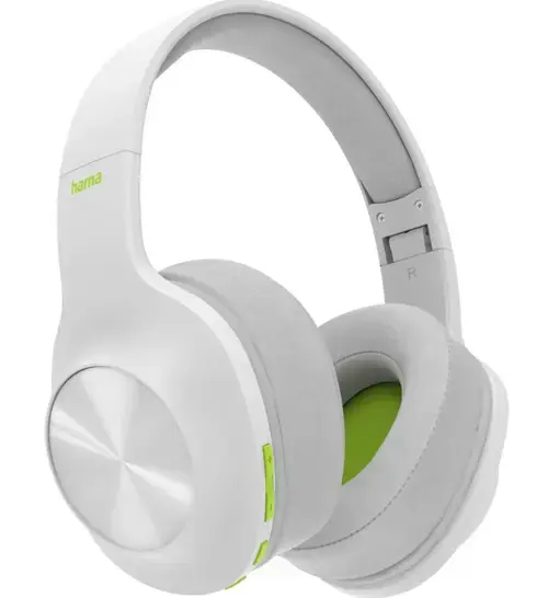 Casti Stereo Hama Spirit Calypso II, Bluetooth, Multipoint, Bass Boost, Pliabile, Microfon (Alb)