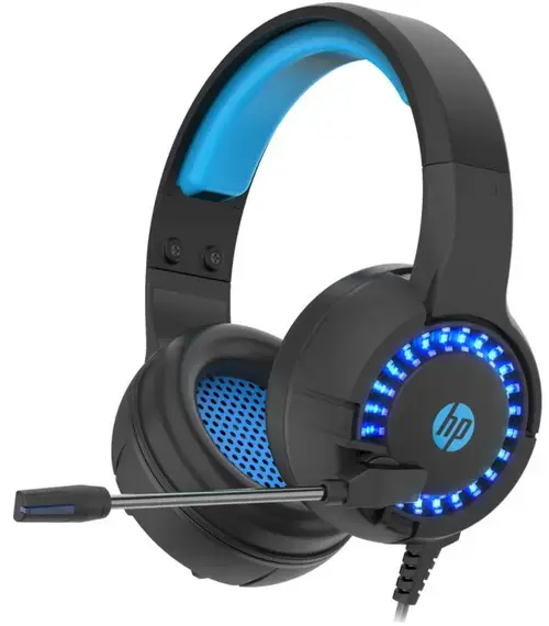 Casti Stereo HP DHE-8011UM, Microfon (Negru)