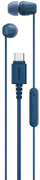 Casti Stereo In-Ear Sony IER‑EX15CL, USB Type-C, Microfon (Albastru)