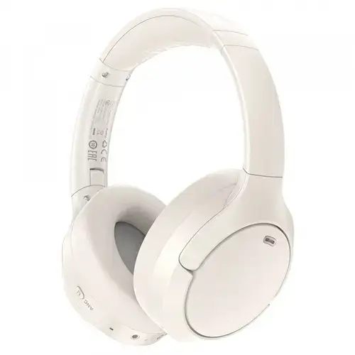 Casti Stereo Wireless Acefast H6, Bluetooth, A2DP, ANC, Alb