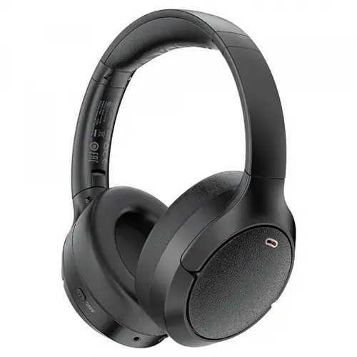 Casti Stereo Wireless Acefast H6, Bluetooth, A2DP, ANC, Negru