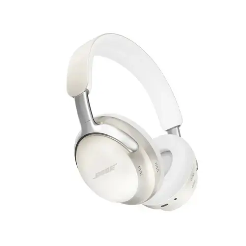 Casti Stereo Wireless BOSE QuietComfort Ultra, Bluetooth, Over-Ear, Microfon, ANC (Alb)