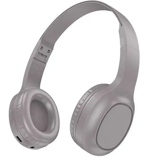 Casti Stereo Wireless HOCO W46, Bluetooth, A2DP, Maro