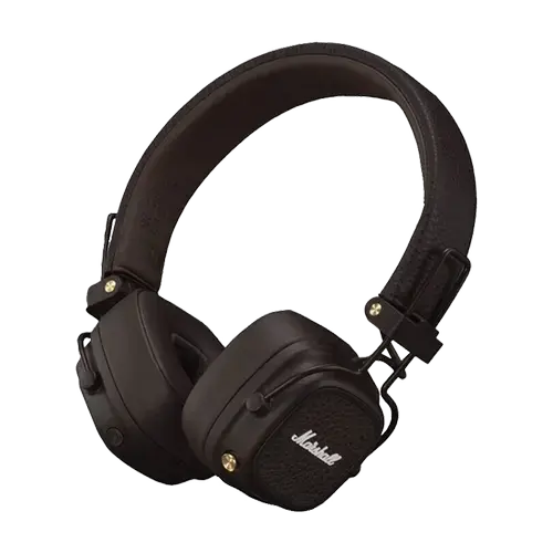 Casti Stereo Wireless Marshall Major V, Bluetooth, Autonomie 100+ ore (Maro)