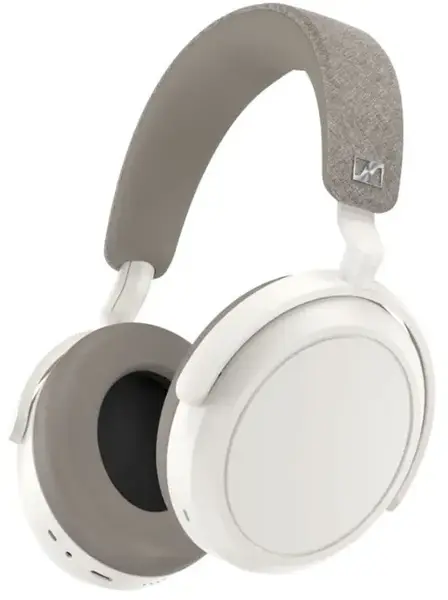 Casti Stereo Wireless Momentum 4 Wireless, Bluetooth, ANC, Microfon (Alb)