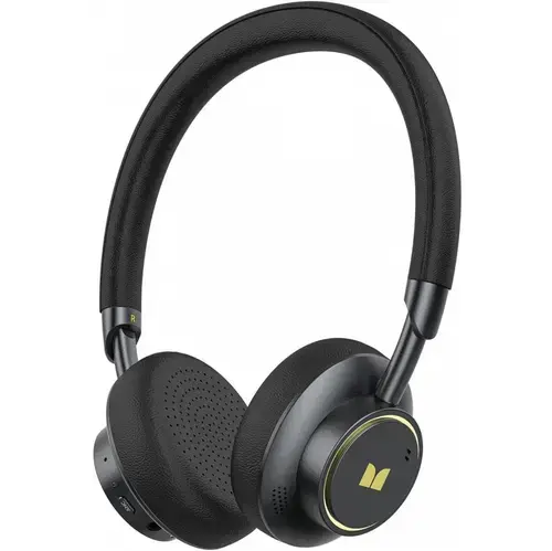 Casti Stereo Wireless Monster N-tune mini 02, Bluetooth, A2DP, ANC, Negru
