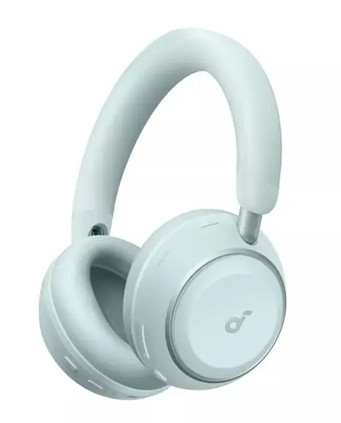 Casti Stereo Wireless Over-Ear Anker Soundcore Space 2, Active Noise Cancelling, LDAC Hi-Res, Bluetooth 6.1, Autonomie 50 ore (Verde)