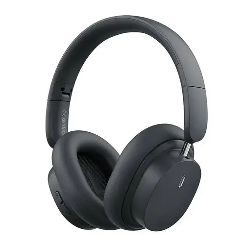 Casti Stereo Wireless Over-Ear Baseus Bowie D05, Bluetooth, 40mm, Bluetooth 5.3, 600 mAh (Negru)