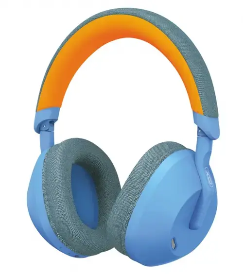 Casti Stereo Wireless XO Design BE49 Qiyue, Bluetooth, A2DP, ANC, Albastru