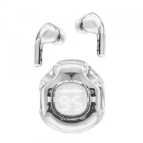 Casti True Wireless Acefast T8, Bluetooth, Alb