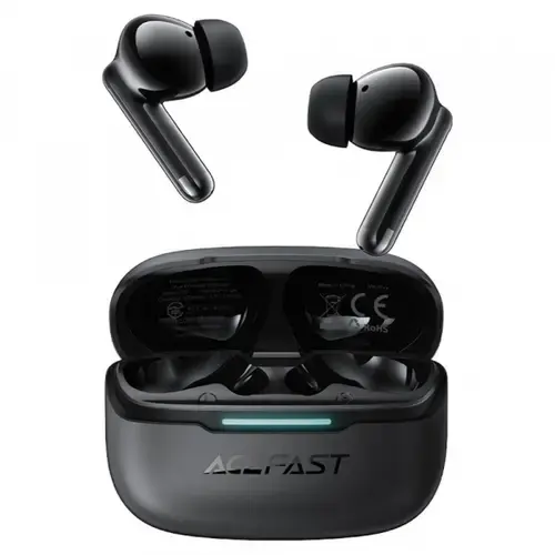Casti True Wireless Acefast W5, Bluetooth, ANC, Negru