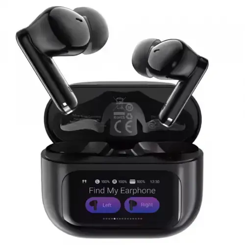 Casti True Wireless Acefast W6, Bluetooth, ANC, Negru