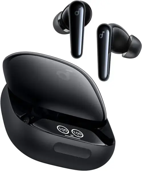 Casti True Wireless Anker Soundcore Liberty 4 Pro, Bluetooth, ANC, Hi-Fi, 6 Microfoane, AI (Negru lucios)