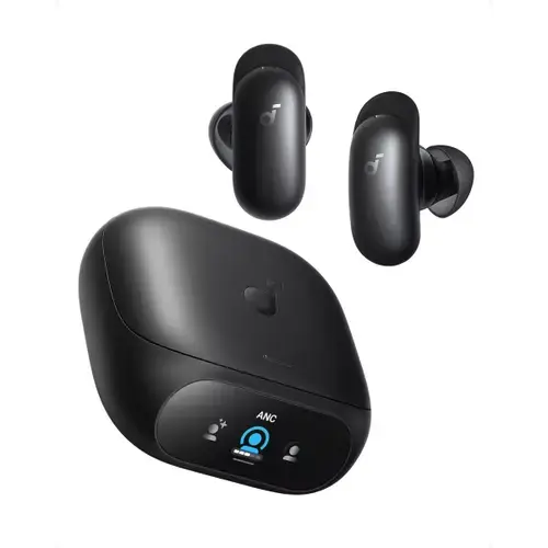 Casti True Wireless Anker SoundCore Liberty 5 Pro, Bluetooth, ANC, MultiPoint, Negru
