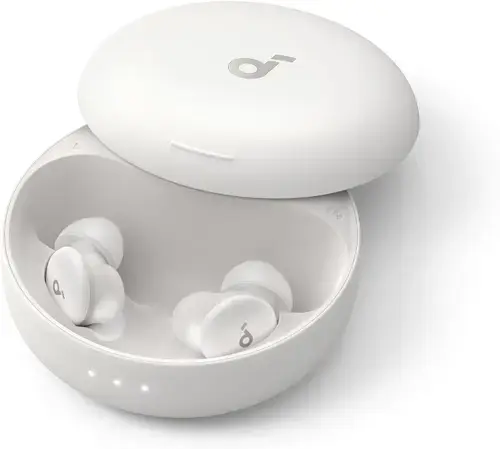 Casti True Wireless Anker Soundcore Sleep A30 ANC, Ultra-Confort, Autonomie 45 ore, Bluetooth 5.4 (Alb)
