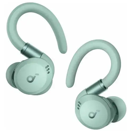 Casti True wireless Anker Soundcore Sport X20, Tehnologie Noise Cancelling, Bluetooth 5.3, IP68, Deep Bass (Verde)