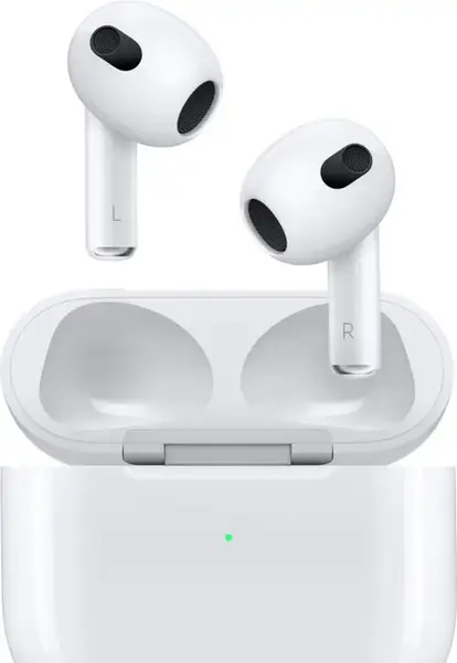 Casti True Wireless Apple Airpods 3, In-ear, Waterproof, Wireless Charging (Alb)