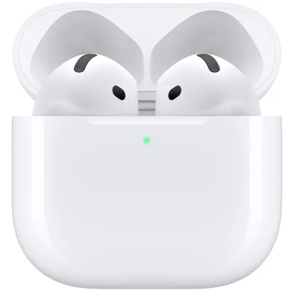 Casti True Wireless Apple AirPods Gen. 4, Carcasa USB-C, Bluetooth, Alb
