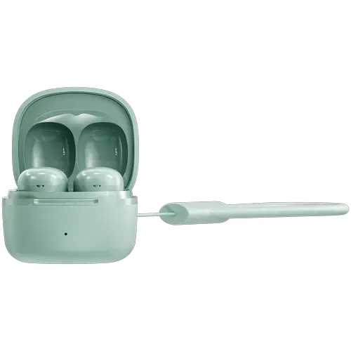Casti True Wireless CANYON OnGo 4 mini TWS, Bluetooth 5.3, Autonomie 6 ore (Verde)