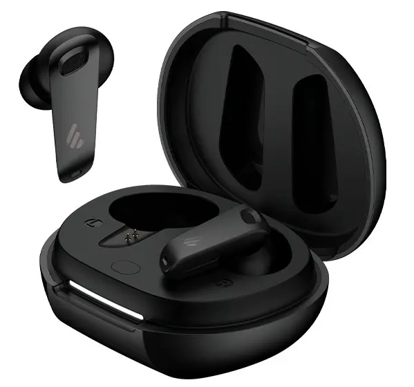 Casti True Wireless Edifier NEOBUDS-PLUS-BK, Hi-Res Audio Wireless, 47h autonomie, Bluetooth, gaming low latency, IP54