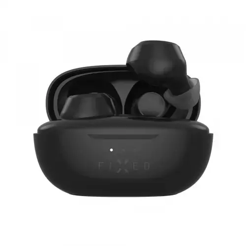 Casti True Wireless Fixed, Bluetooth, Negru
