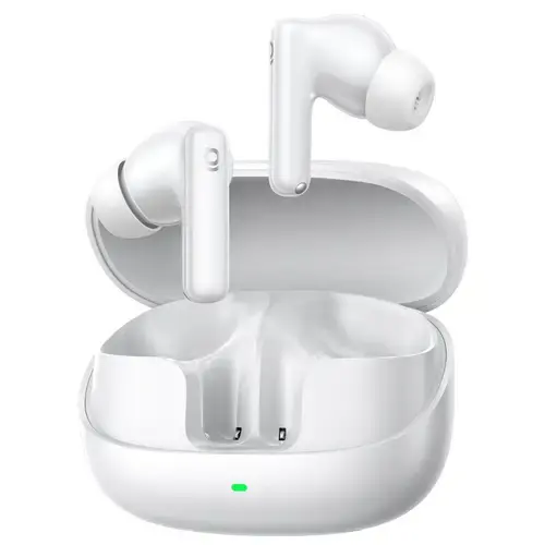 Casti True Wireless In-Ear Baseus Bowie MP1, Bluetooth 6.0, Hybrid ANC, Autonomie pana la 10/40 ore, 6 Microfoane cu AI, IP55 (Alb)