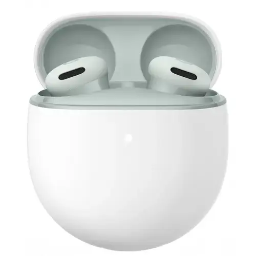 Casti True Wireless In-Ear Google Pixel Buds 2a, Bluetooth, ANC, 2 Microfoane, Senzori tactili, IP54/X4 (Gri/Bleu)