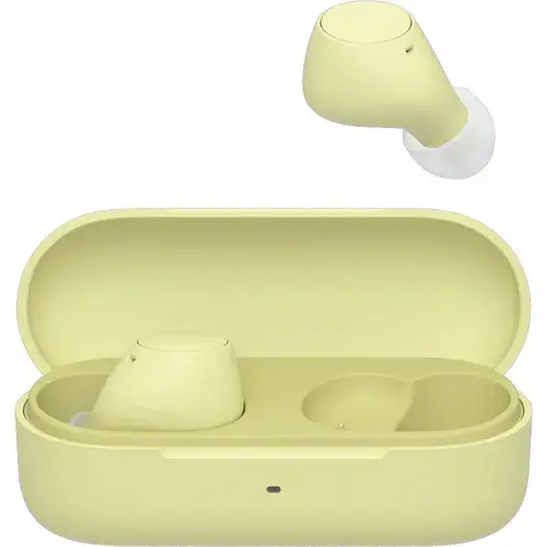 Casti True Wireless In-Ear Sony WF-C510, Bluetooth, Multipoint, ASM, Hands-free, Microfon, Control vocal, IPX4 (Galben)
