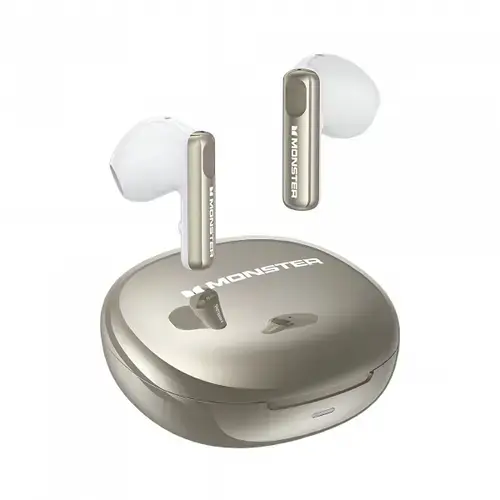 Casti True Wireless Monster N-Lite 209, Bluetooth, Argintiu