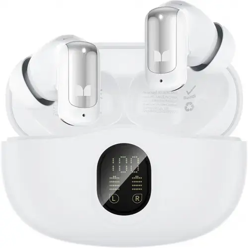 Casti True Wireless Monster N-Lite 217, Bluetooth, Alb