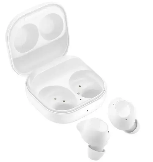 Casti True Wireless Samsung Galaxy Buds FE R400, Bluetooth, ANC, Autonomie 30 ore, Bixby Wake-Up, SmartThings Find, Ambient (Alb)