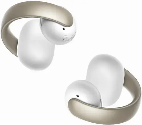 Casti true wireless Soundcore AeroClip by Anker Open-Ear Clip-On, Bluetooth, 4 Microfoane si AI, Hi-Res, IPX4 (Alb)